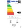 Lodówka KERNAU KFRC 18262.2 NF EB - etykieta energetyczna