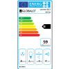 Okap Globalo LAIZENO 60.2 WHITE - etykieta energetyczna