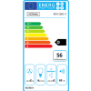 Okap Kernau KCH 1261 X - etykieta energetyczna