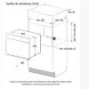 Piekarnik Samsung NV7B5785JAK - schemat zabudowy