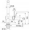 Active L pull-out spray Biały mat fragranit+ ,115.0653.383,7612986056402