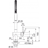 Franke Active semi-pro spray czarny mat,115.0653.409,7612986056648