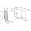 Zmywarka Gorenje GV561D10 - schemat zabudowy