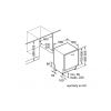 Zmywarka Siemens SX 778D16TE - rysunek techniczny