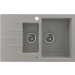 Zlewozmywak KERNAU KGS A 6079 1,5B1D Grey Metallic